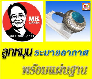ลูกหมุนระบาย Roof Rotating Ventilator