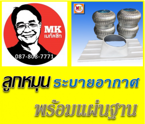 ลูกหมุนระบาย Roof Rotating Ventilator
