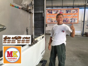 ถนนเทพารักษ์ กม 3 อำเภอเมืองสมุทรปราการ ติดตั้งหลังคา