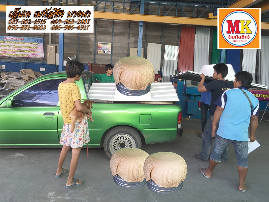 หลังคาเมทัลชีท ลอนมาตรฐานตะเข็บคู่ 760