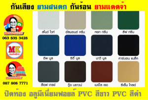 หลังคาเมทัลชีทบุพียูโฟม (Metal Sheet PU Foam)