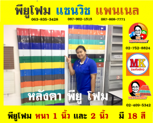 หลังคาพียู โฟม (PU Foam Roof)