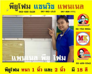 แพนเนล แซนวิช พียู ( Panel Sandwiches PU Foam)