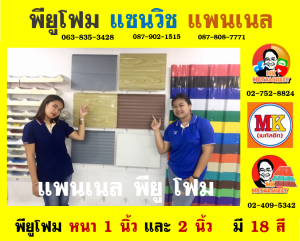 แพนเนล แซนวิช พียู ( Panel Sandwiches PU Foam)