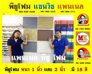 แพนเนล แซนวิช พียู ( Panel Sandwiches PU Foam)