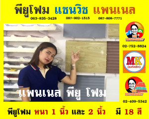 แพนเนล แซนวิช พียู ( Panel Sandwiches PU Foam)