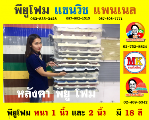 หลังคาพียู โฟม (PU Foam Roof)