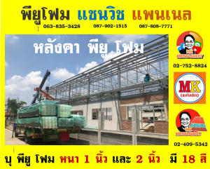 หลังคาพียู (PU Foam Roof)