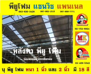 หลังคาพียู (PU Foam Roof)