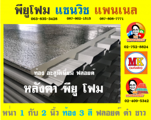 หลังคาพียู โฟม (PU Foam Roof)