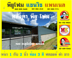 หลังคาพียู (PU Foam Roof)