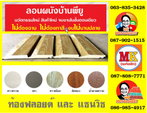 ลอนผนังบ้านพียู โฟม (House Wall Panel PU Foam)