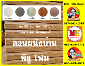 ลอนผนังบ้านพียู โฟม (House Wall Panel PU Foam)