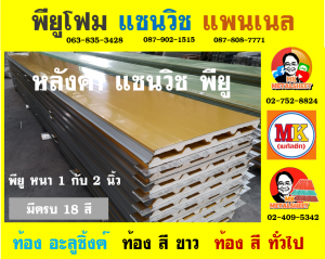 หลังคาพียู (PU Foam Roof)