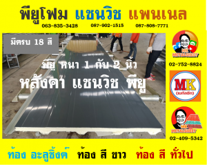 หลังคาพียู (PU Foam Roof)