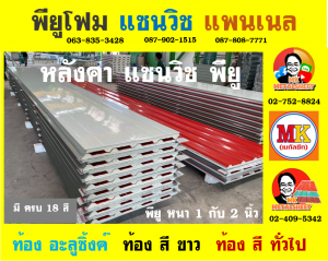 หลังคาพียู (PU Foam Roof)