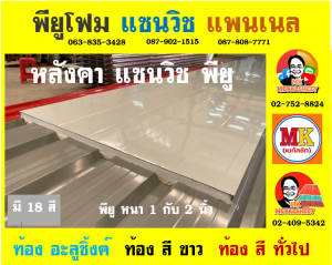 หลังคาพียู (PU Foam Roof)