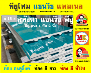 หลังคาพียู (PU Foam Roof)