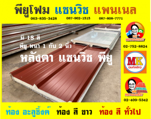 หลังคาพียู (PU Foam Roof)